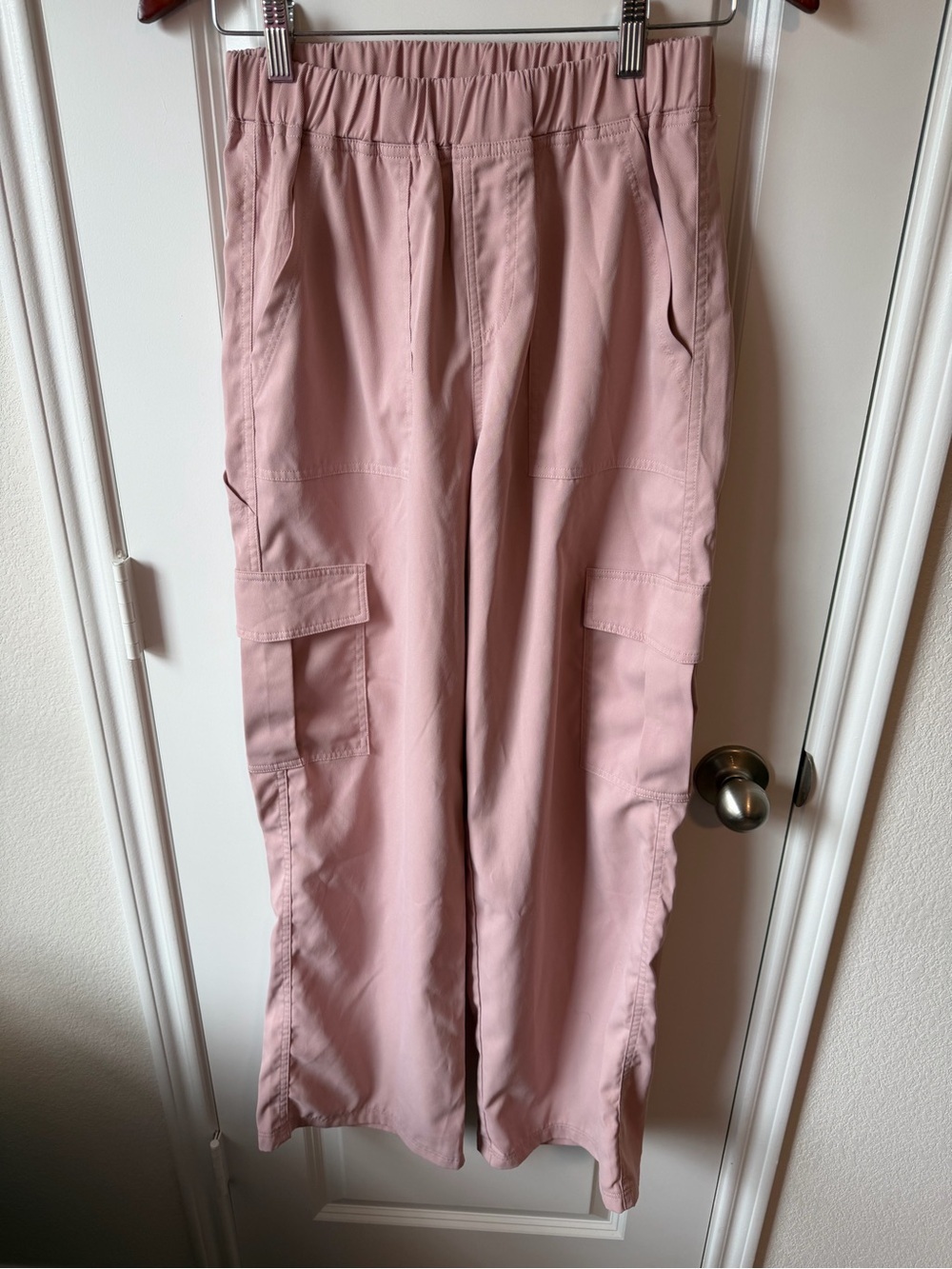 ⚡️HALARA Dusty Rose Elastic Waist Cargo Athletic Pants